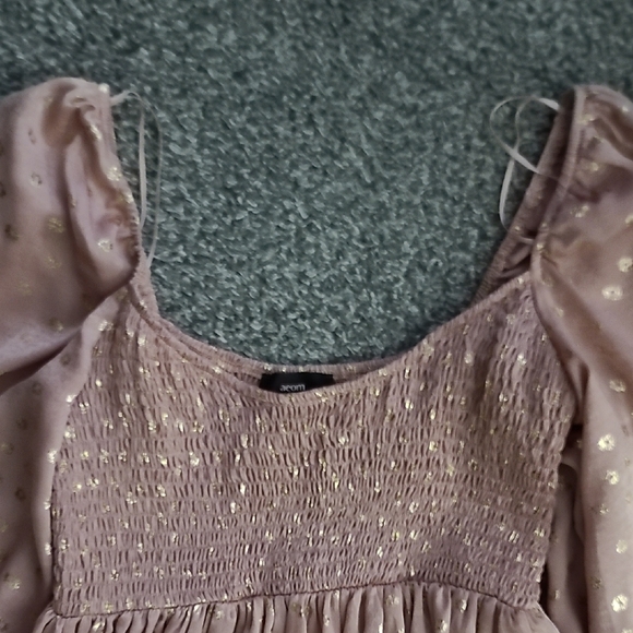 Pink Ruffle Dress - Picture 3 of 5